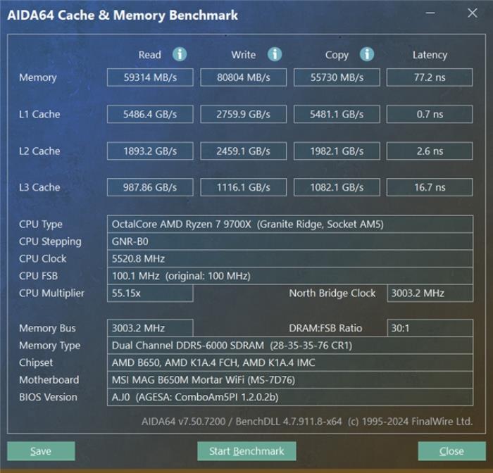 國韻神顏，一鍵高頻，神凝系列DDR5 6000 CL28內(nèi)存評測