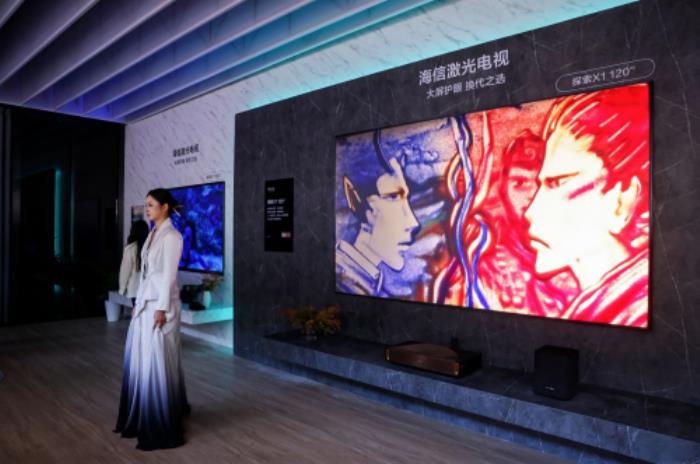 海信激光電視探索X1亮相AWE 2025 重塑家庭觀影新標準