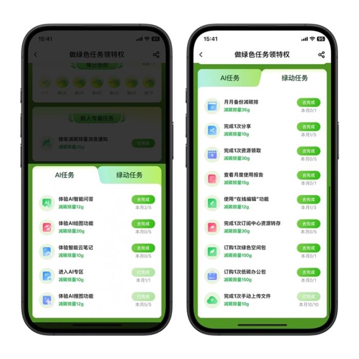 “值”此新綠！天翼云盤(pán)綠色任務(wù)上線