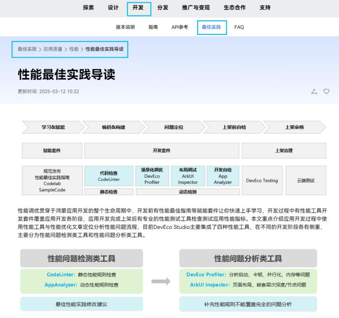 想讓鴻蒙應(yīng)用快的“飛起”，來HarmonyOS開發(fā)者官網(wǎng)“最佳實(shí)踐-性能專區(qū)”