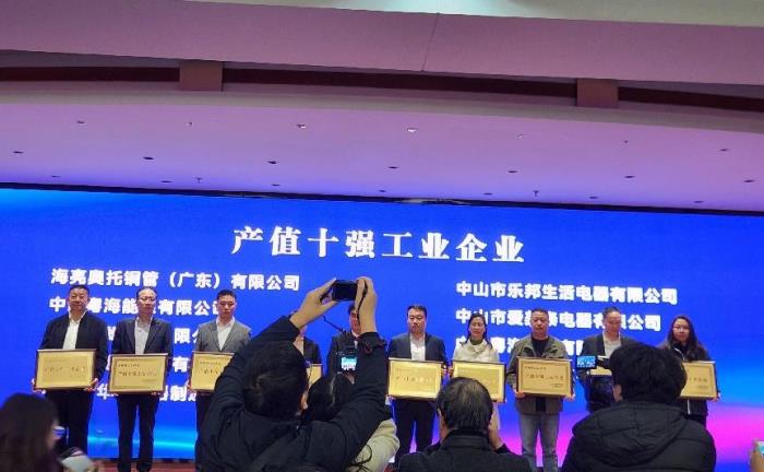 喜報(bào)！熱立方榮獲2024年度黃圃鎮(zhèn)“產(chǎn)值十強(qiáng)工業(yè)企業(yè)” 等3項(xiàng)榮譽(yù)稱(chēng)號(hào)