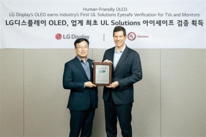LG OLED電視全球首獲UL頂級護眼認證 樹立健康顯示新標桿