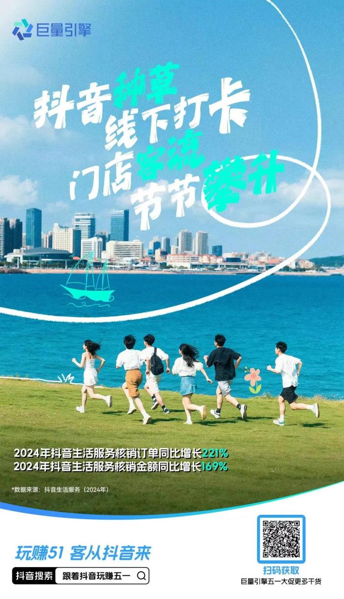 五一消費(fèi)熱潮來(lái)襲！抖音五大趨勢(shì)解鎖商家增長(zhǎng)新機(jī)遇