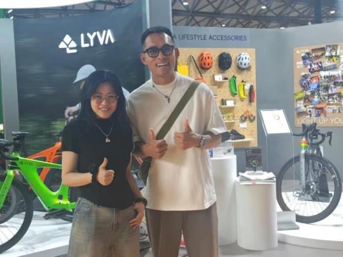 先鋒與時(shí)尚的對(duì)話：LYVA品牌亮相上海國(guó)際自行車展