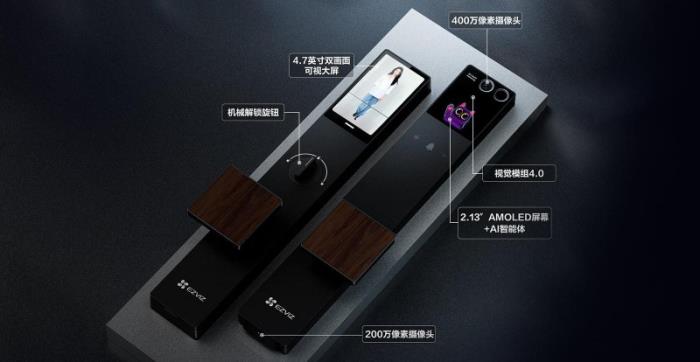 解鎖智能門鎖新境界！螢石啟明 AI 人臉視頻鎖 Y5000FVX 重磅上市
