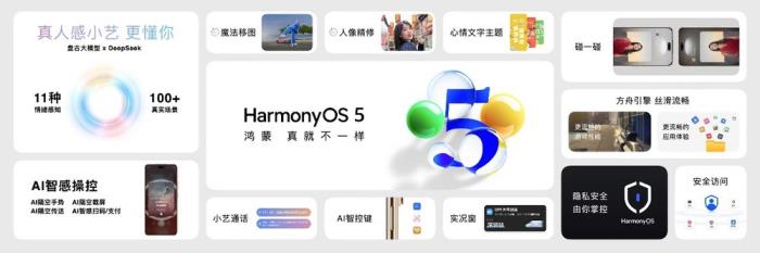 華為nova 14系列搭載鴻蒙5發(fā)布，鴻蒙生態(tài)加速邁向新階段