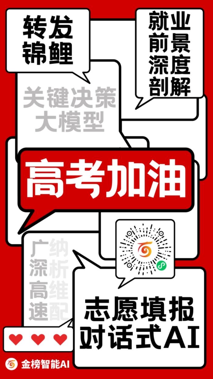 金榜智能AI助力高考志愿填報： 破難題，促公平