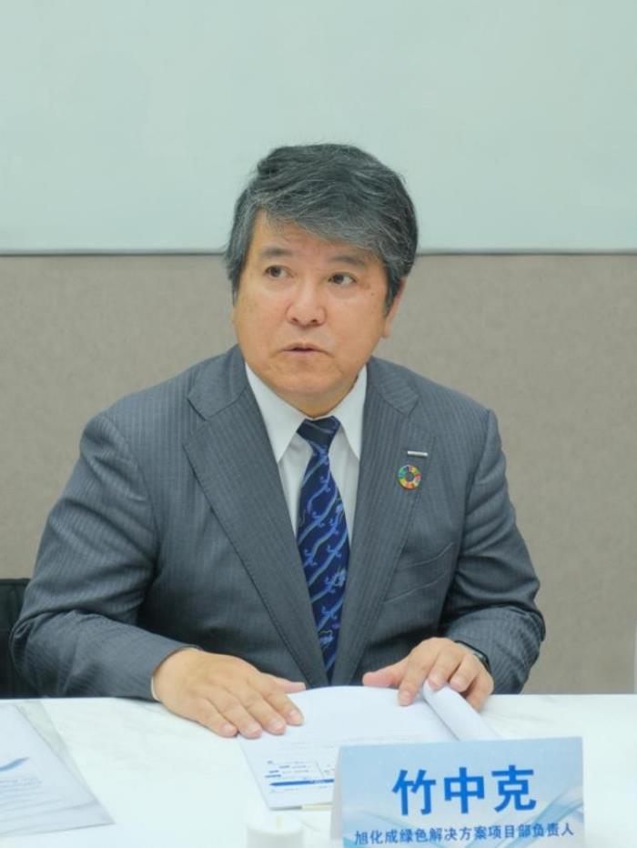 對話旭化成綠色解決方案項目部負責人竹中克：深化本土合作、搶占綠氫先機