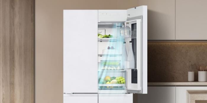 炎炎夏日，LG 全景透視窗十字四門冰箱：雅致嵌入，鮮享清涼