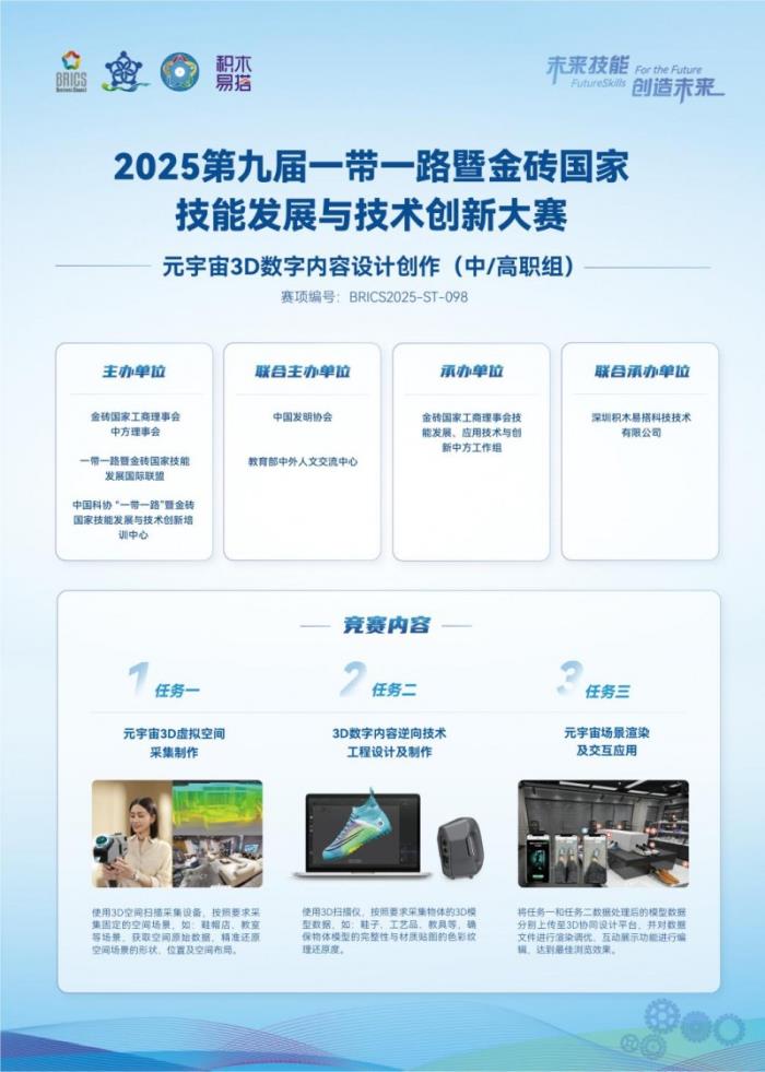 金磚大賽之元宇宙3D數(shù)字內(nèi)容設(shè)計創(chuàng)作賽項·行業(yè)大咖談