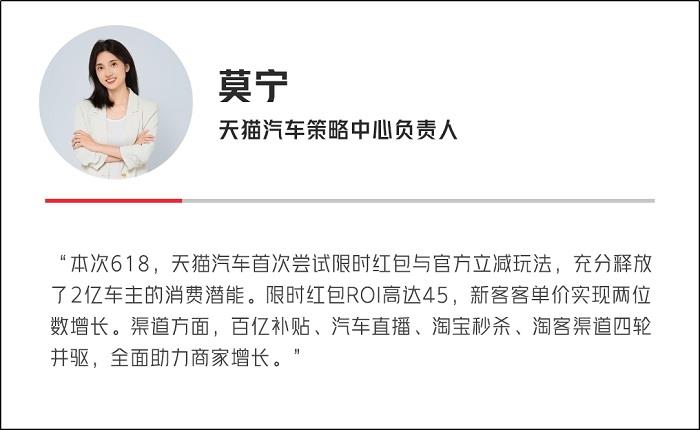 天貓汽車618成交狂飆，增長最高超800%！奇瑞、雅迪、3W、米其林等TOP商家成大促贏家！